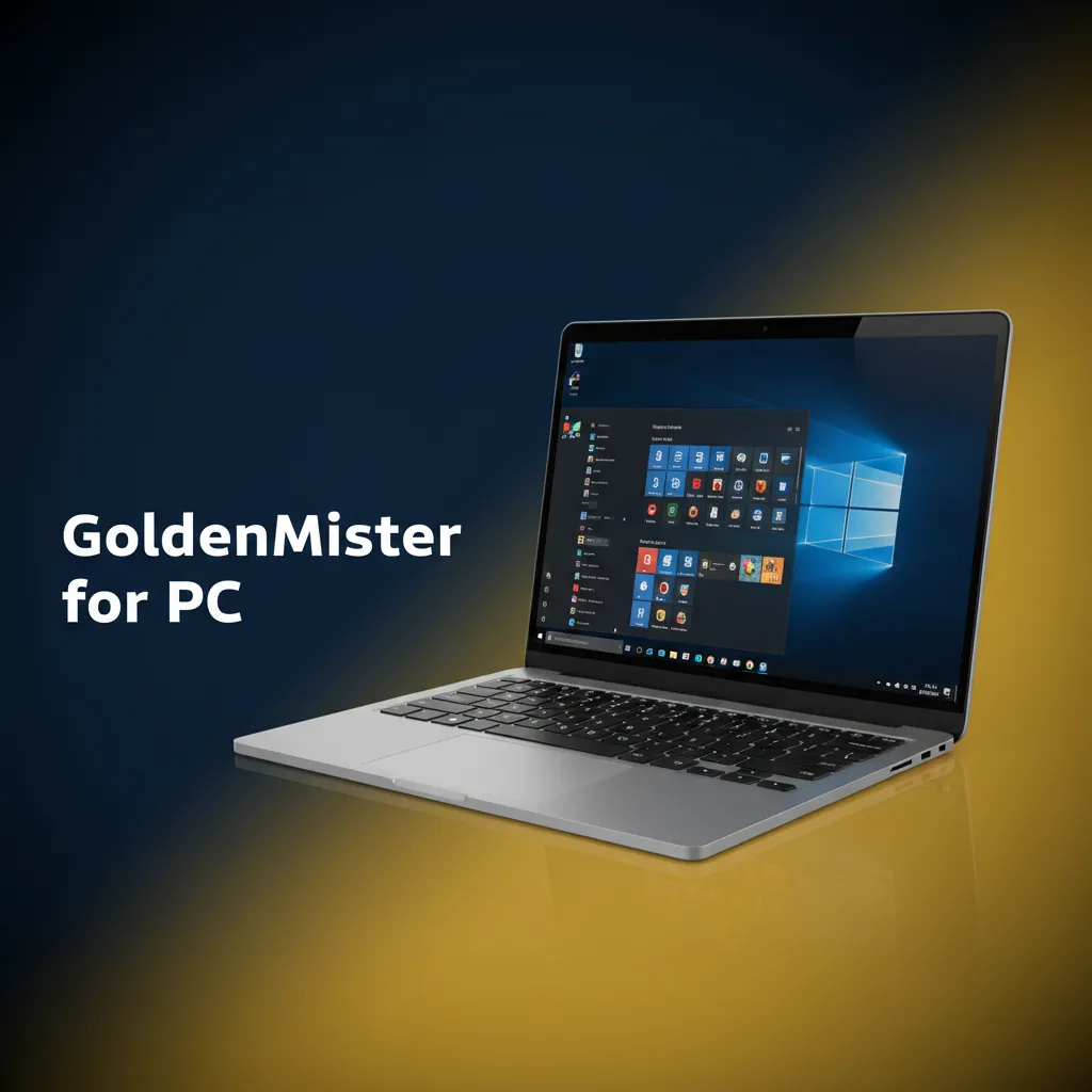 GoldenMister on PC via browser (Windows/macOS): open site, log in, bookmark tab, enable notifications, play, manage payments.