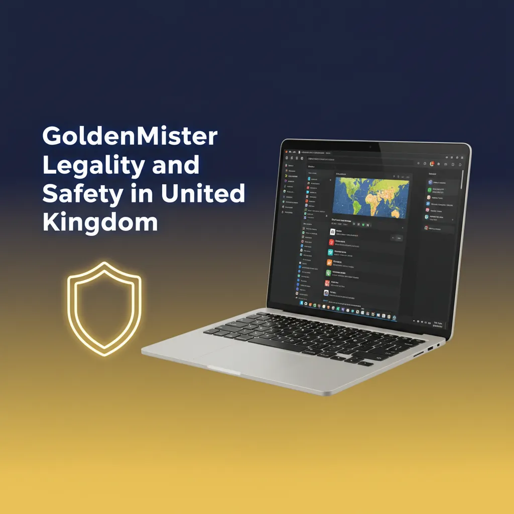 GoldenMister UK legality: licensed, age/ID checks; no credit cards, use debit; privacy, cookies, responsible gambling tools.