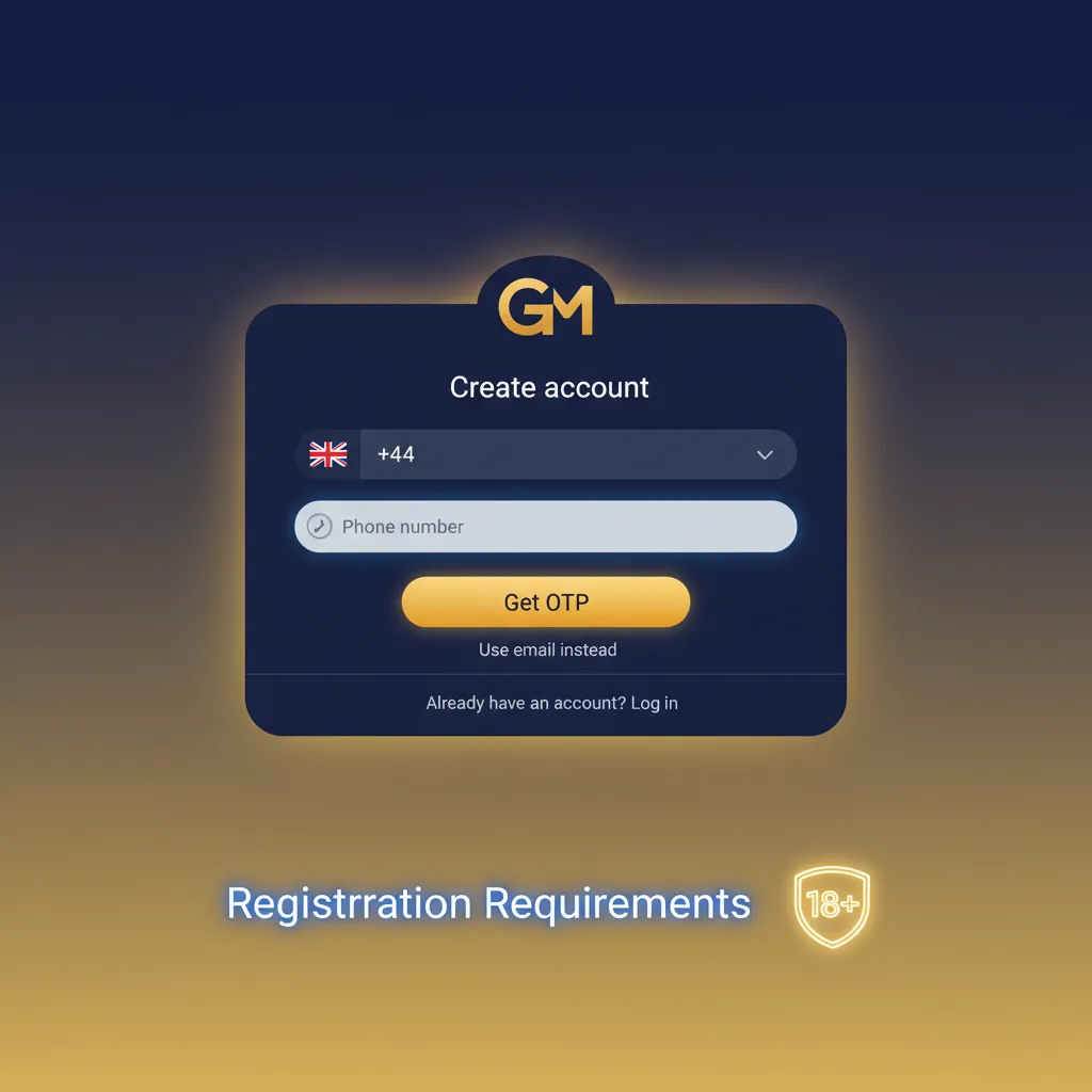 Registration Requirements: UK-based 18+, accurate details, ID/address checks, own payment method, one account per person.