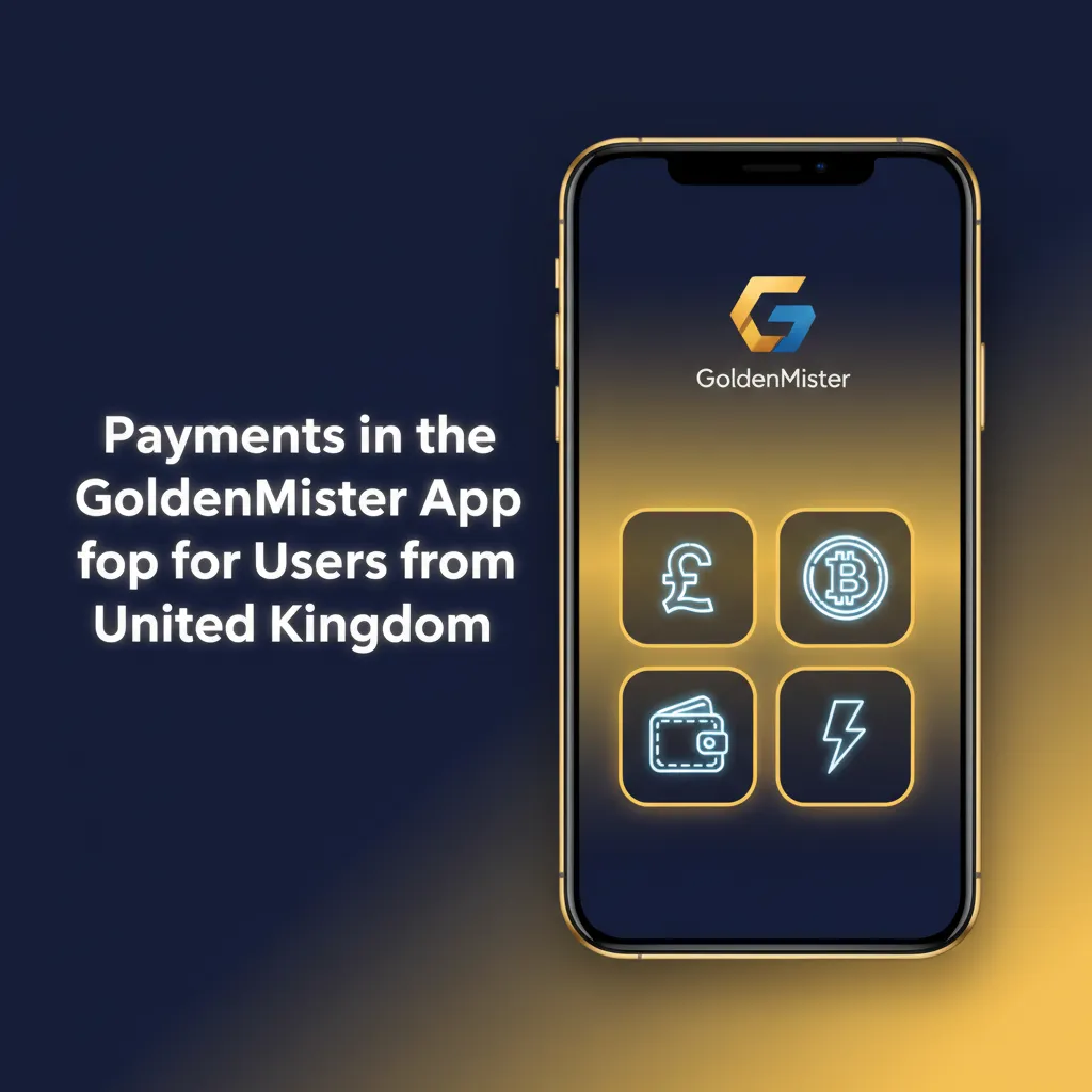 GoldenMister UK payments: VISA, Mastercard, USDT (ERC20). £10 min deposit/withdrawal. Instant deposits, crypto withdrawals.